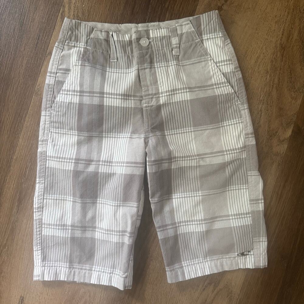 O'Neill Plaid Shorts with Embroidered Logo